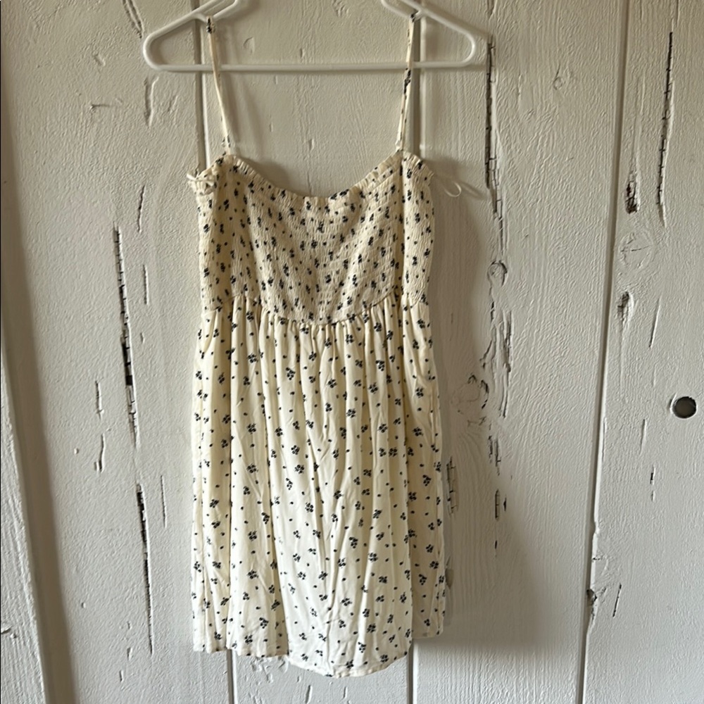 Floral Print Spaghetti Strap Dress